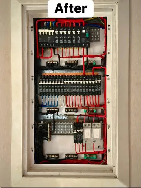 The DB board after