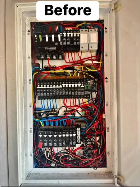 The same DB board before